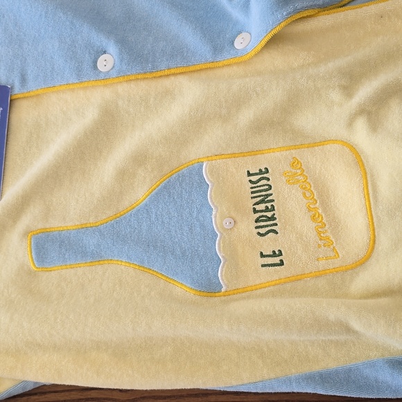 TOMBOLO 'Sirenuse' Limoncello Cabana (Color Block) Men's Large Shirt - Picture 6 of 6